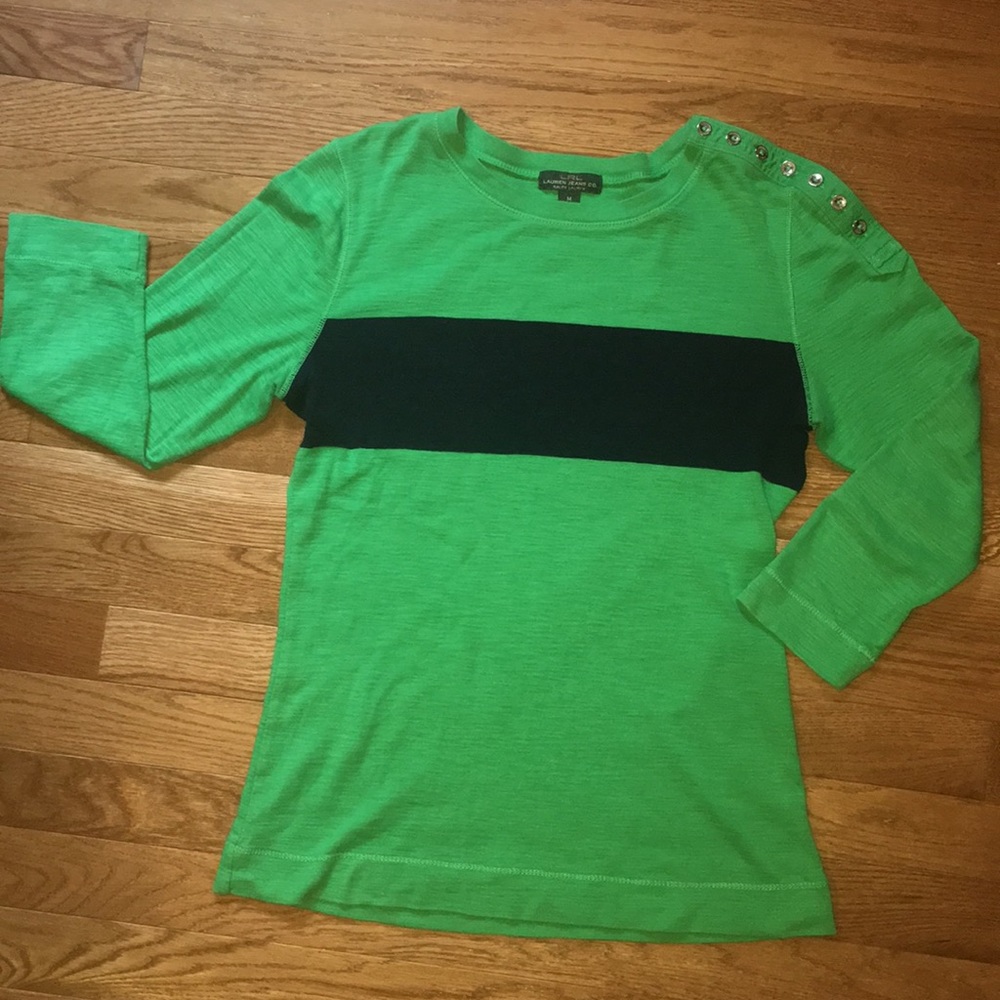 Lauren Jeans Co 3/4 Sleeve Top